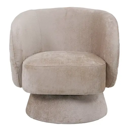 110-000076 Фотелја Kreslo крем 78x81x77cm