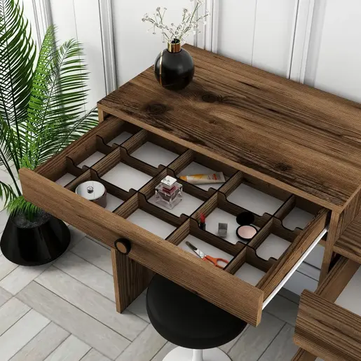 845HCT1211 Тоалетна маса Lizbon 546 - Walnut