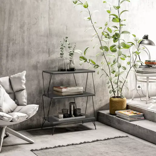 854KLN4319 Помошна масичка Lazandos - Anthracite