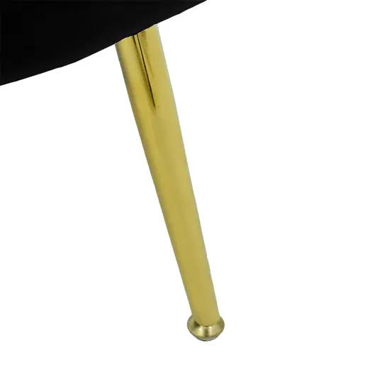 128-000003 Фотелја Daimon црна 79x74x78cm