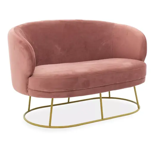 110-000048 Gloria двосед сомот rotten apple-златен метал