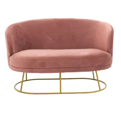 110-000048 Gloria двосед сомот rotten apple-златен метал