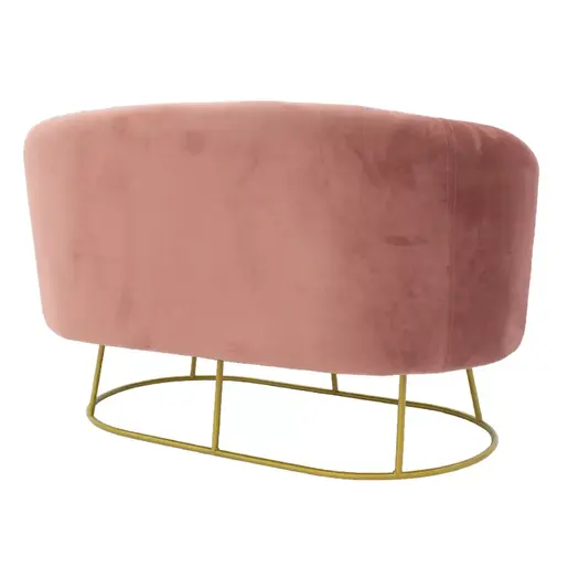 110-000048 Gloria двосед сомот rotten apple-златен метал