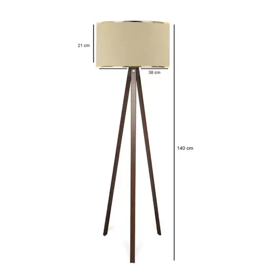 780SGN2590 Подна ламба BRILL-Beige