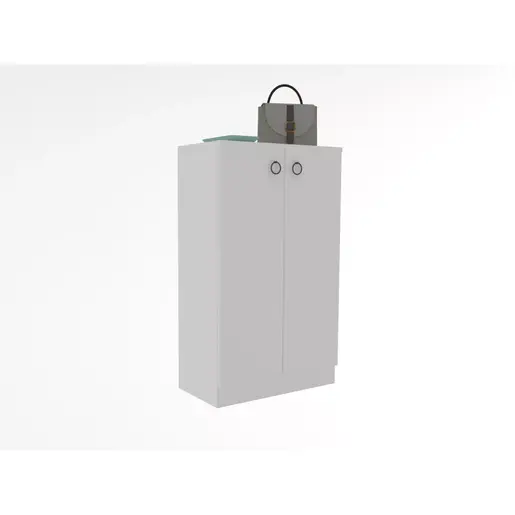 835PUQ3920 Плакар Defne - White