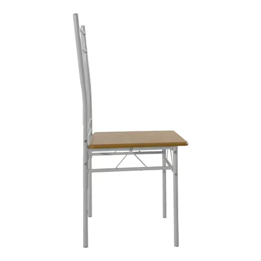 374-000001 Трпезариски сет Roza II натурал 110x60x74cm