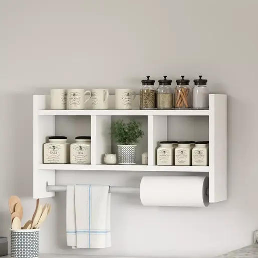 382NRC1517 Ѕидна полица Asya - Whıte