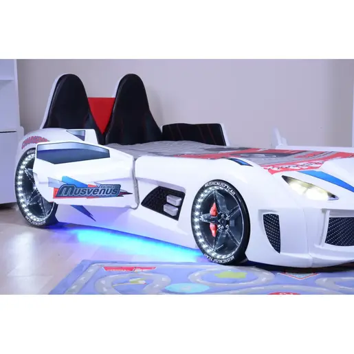 880MSV2107 Детски кревет Mnv3 - White