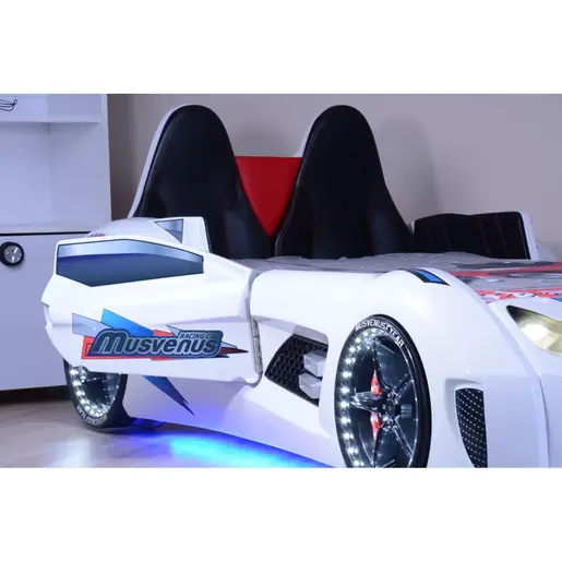 880MSV2107 Детски кревет Mnv3 - White