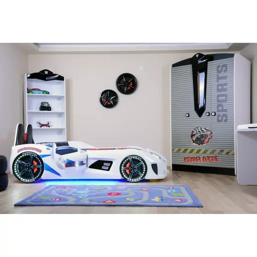 880MSV2107 Детски кревет Mnv3 - White