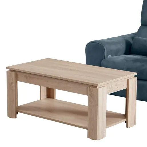 801CMY2817 Клуб маса Shelf - Light Egger