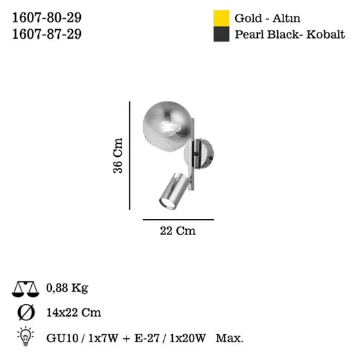 341LCA1614 Ѕидна ламба Zerde - 87-29