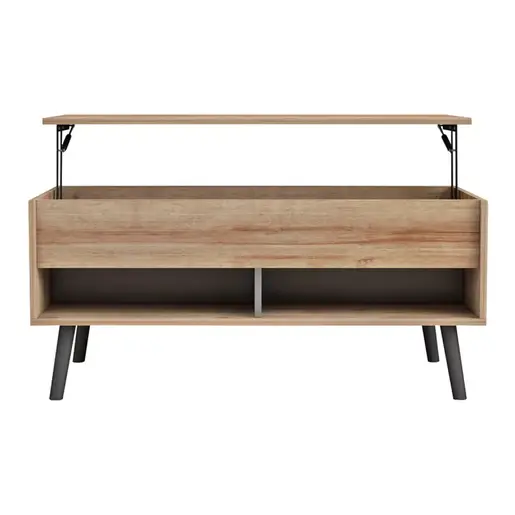 230-000023 Клуб маса Skyfi natural-dark grey