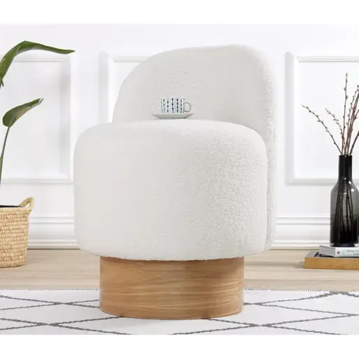 209FLF1392 Табуретка Monre Teddy - White