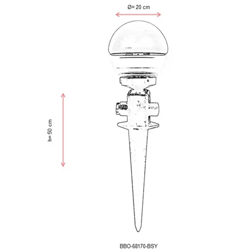685AVN1167 Ѕидна ламба BBO-68170-BSY