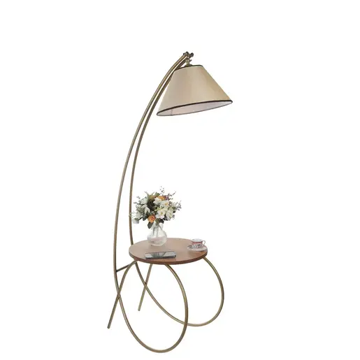 534LUN4554 Подна ламба Güler Eskitme Lambader Pramit Açık Hasır Abajurlu