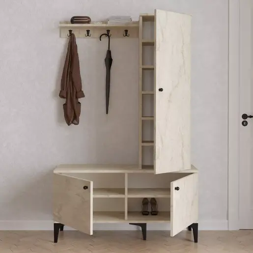 793ELG4042 Плакар за претсобје Lex - Travertine