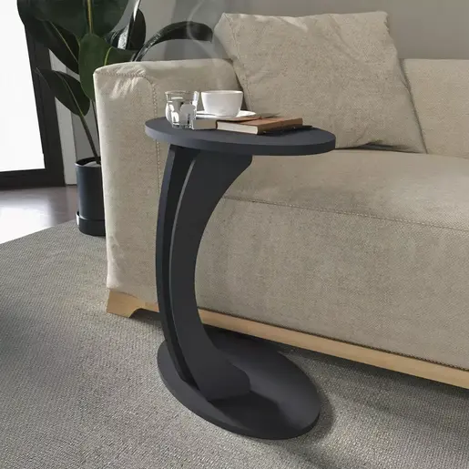 MK 22-04-08 Помошна масичка Фрида антрацит