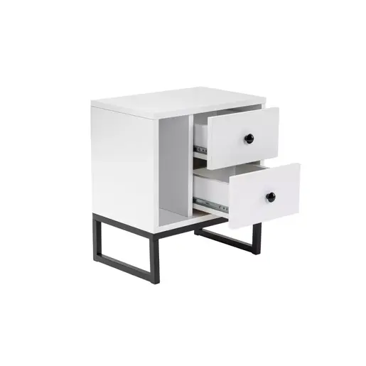 241NRD1414 Наткасна Glimmer - White, Black