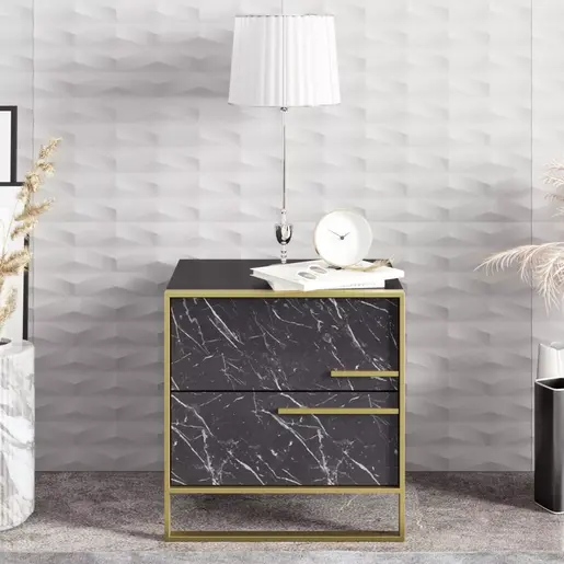 875ZNA3409 Наткасна Polka - Black