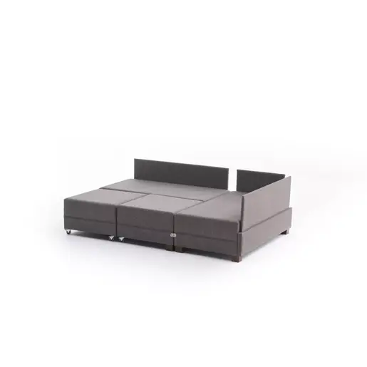 825BLC1004 Софа Fly Corner Sofa Bed Right- Brown