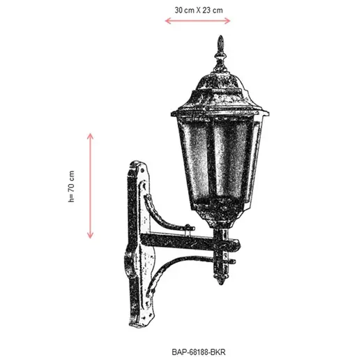 685AVN1258 Ѕидна ламба BAP-68188-BKR