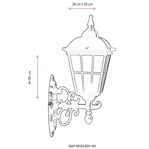 685AVN1212 Ѕидна ламба BAP-68183-BSY-M1