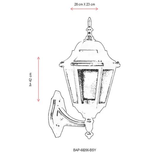 685AVN1350 Ѕидна ламба BAP-68206-BSY