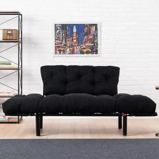 859FTN1215 Софа ORIONIS црна