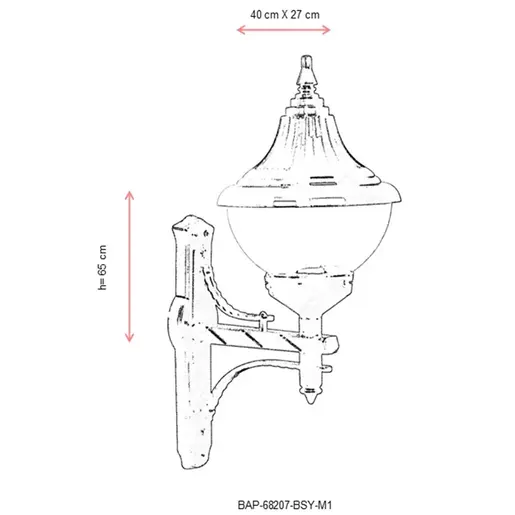 685AVN1353 Ѕидна ламба BAP-68207-BSY-M1