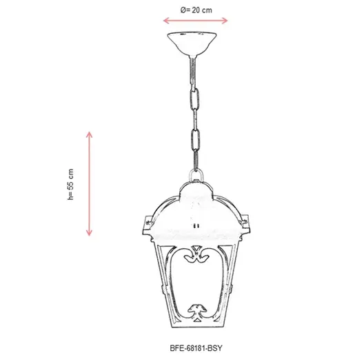 685AVN1203 Ѕидна ламба BFE-68181-BSY