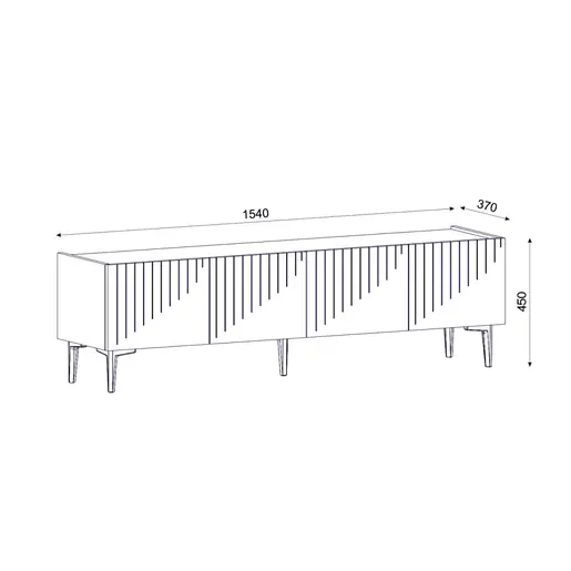 475OLV1101 Тв комода Draw