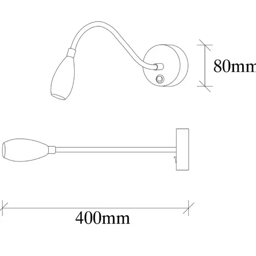 584TTM1946 Ѕидна ламба CONCRELUX Gold