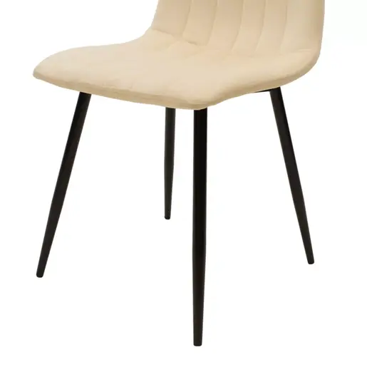 292-000080 Столица Noor Беж/Црна leg 44x53x86cm