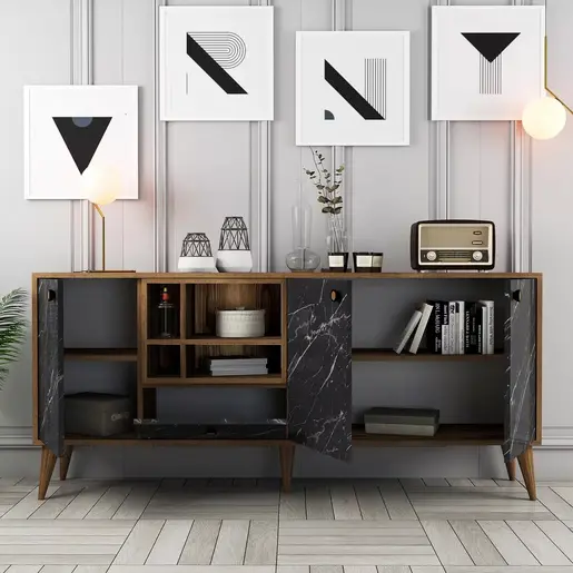 845HCT5339 Комода Синсинати Црна