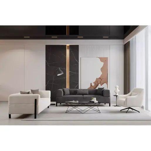 560ARE2366 Софа Gio 3 Seater - Anthracite