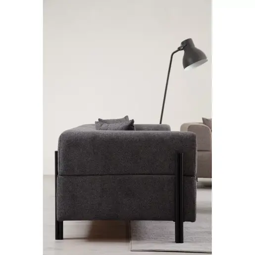 560ARE2366 Софа Gio 3 Seater - Anthracite