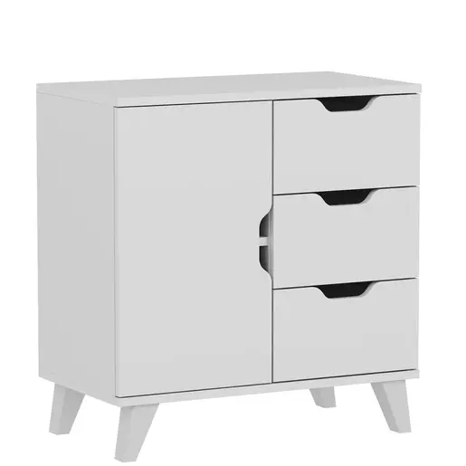 382NRC2502 Комода Valencia 3+1 - White