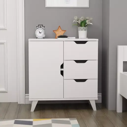 382NRC2502 Комода Valencia 3+1 - White