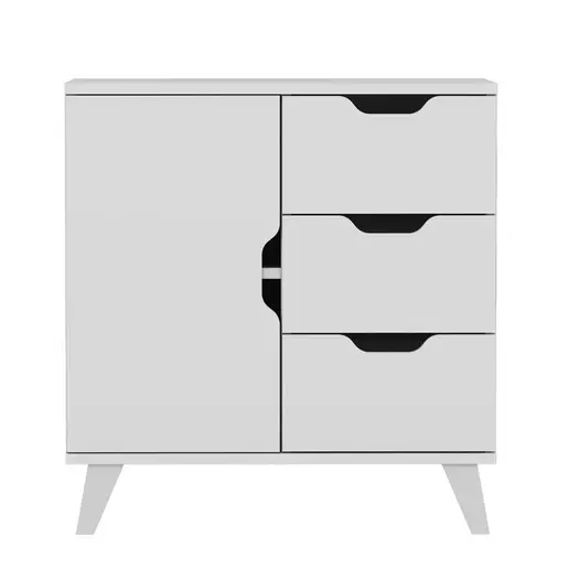 382NRC2502 Комода Valencia 3+1 - White