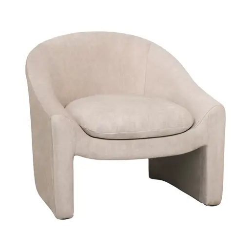 110-000074 Фотелја Берза  крем