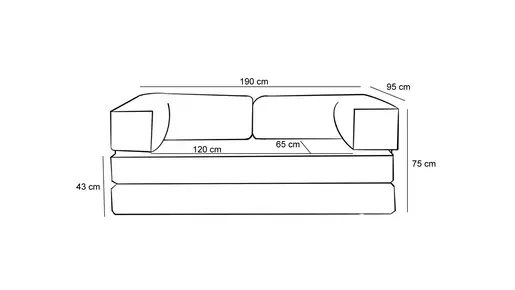 825BLC5221 Софа Comfort - Cream v2