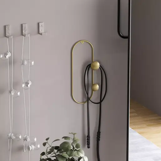 494PYT1144 Метална ѕидна закачалка Cricket-A