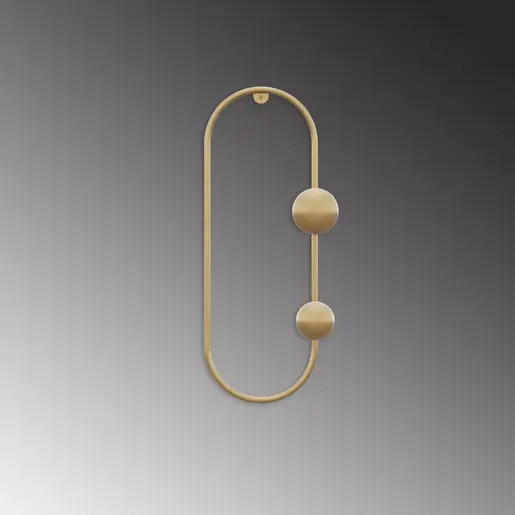 494PYT1144 Метална ѕидна закачалка Cricket-A