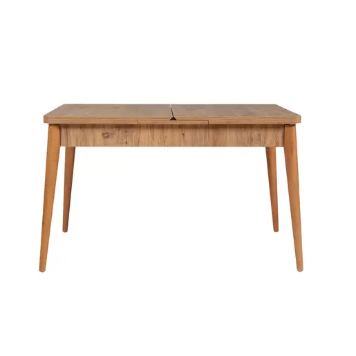 869VEL5104 Трпезариска маса + Столици Larson сива