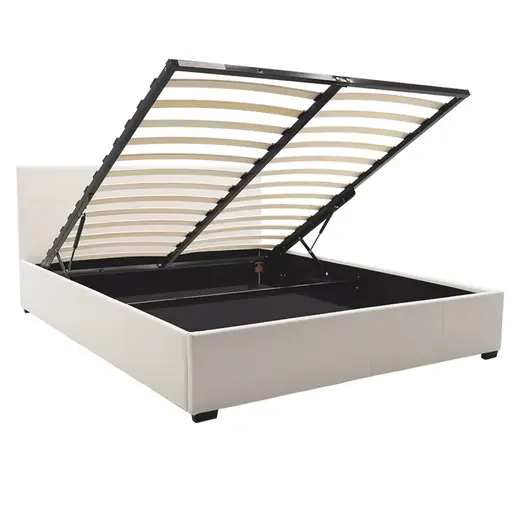 006-000027 Брачен кревет Norse white matte