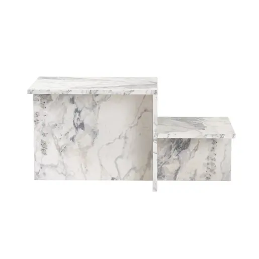 241NRD1224 Клуб маса Harmony - Fressia Marble