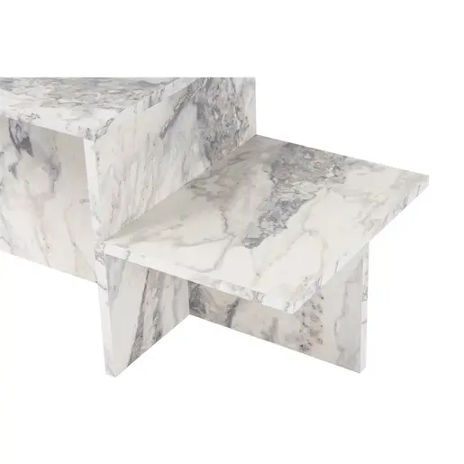 241NRD1224 Клуб маса Harmony - Fressia Marble