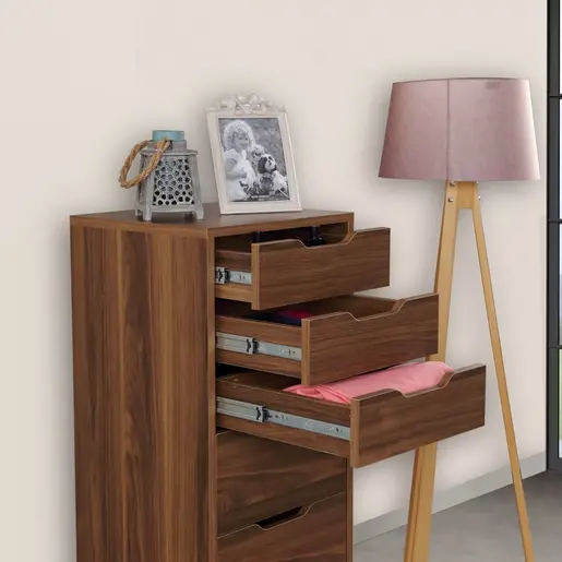 801CMY3401 Комода Flow - Walnut