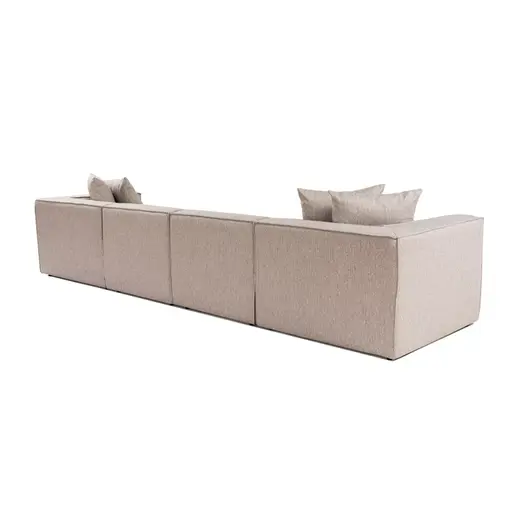560ARE2169 Софа Sora (L1-O1-O1-1R-POUFFE ) - Sand Beige